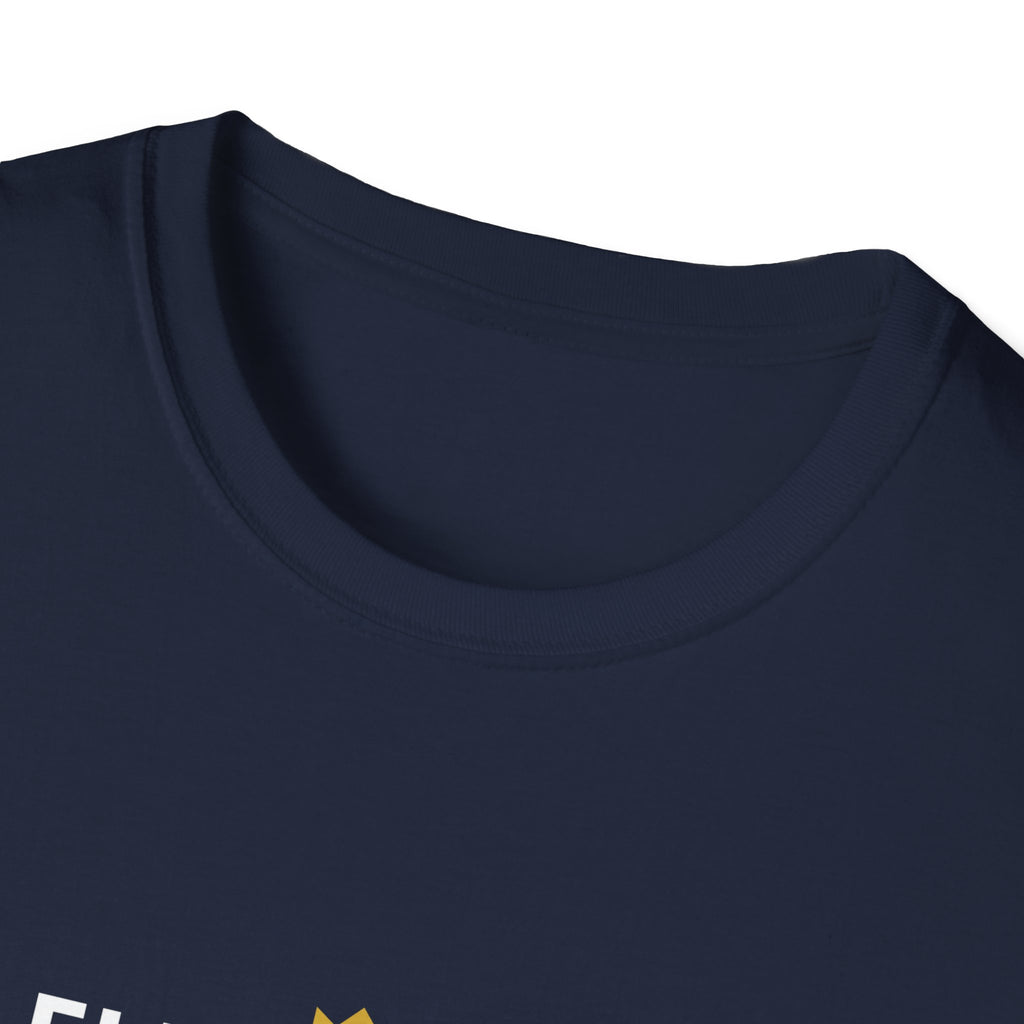 T-Shirt — “ELIMINATED but made it Fashion” Minimal Graphic Tee