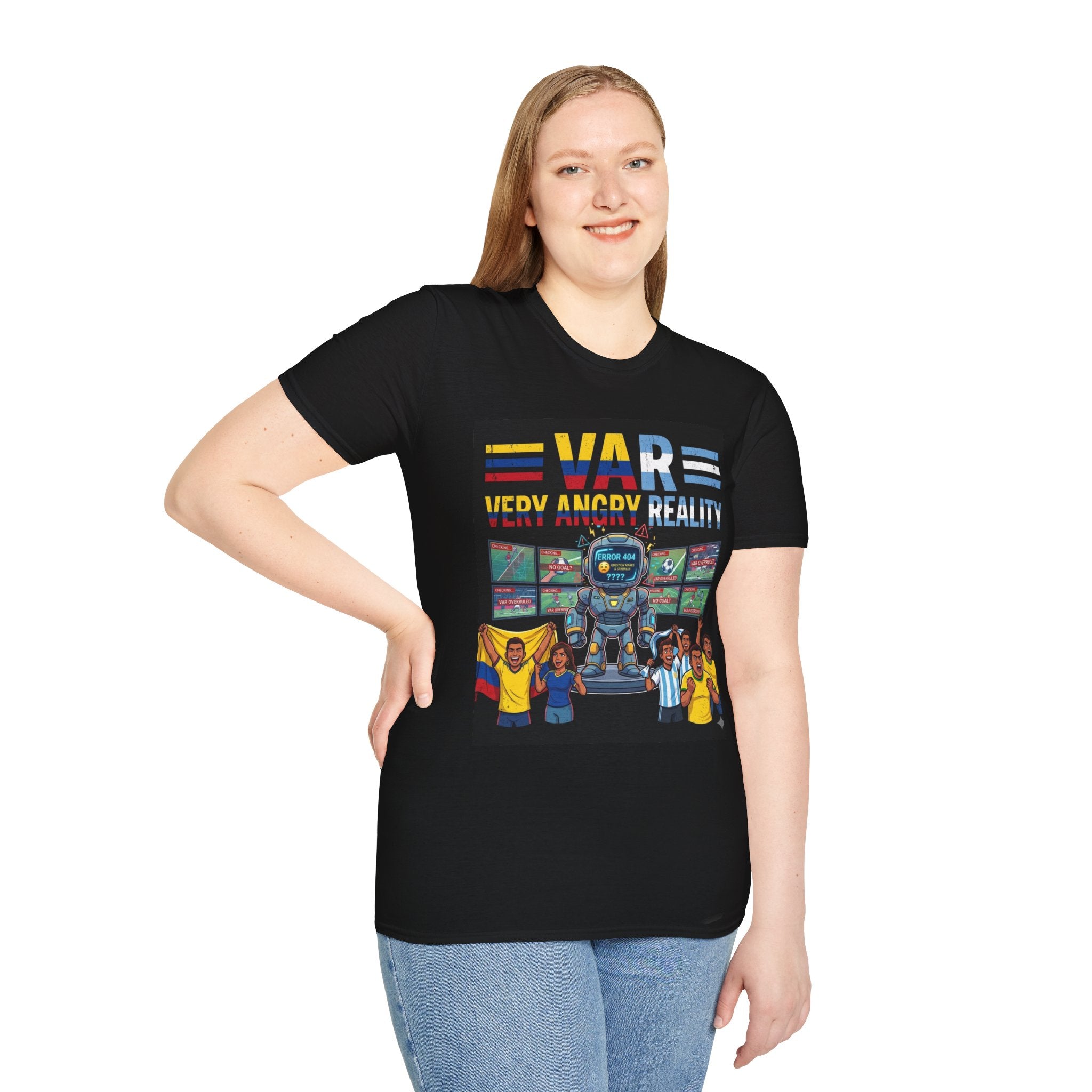 VAR: Video Assistant Reality Soccer Fans Graphic T-Shirt (Copy)