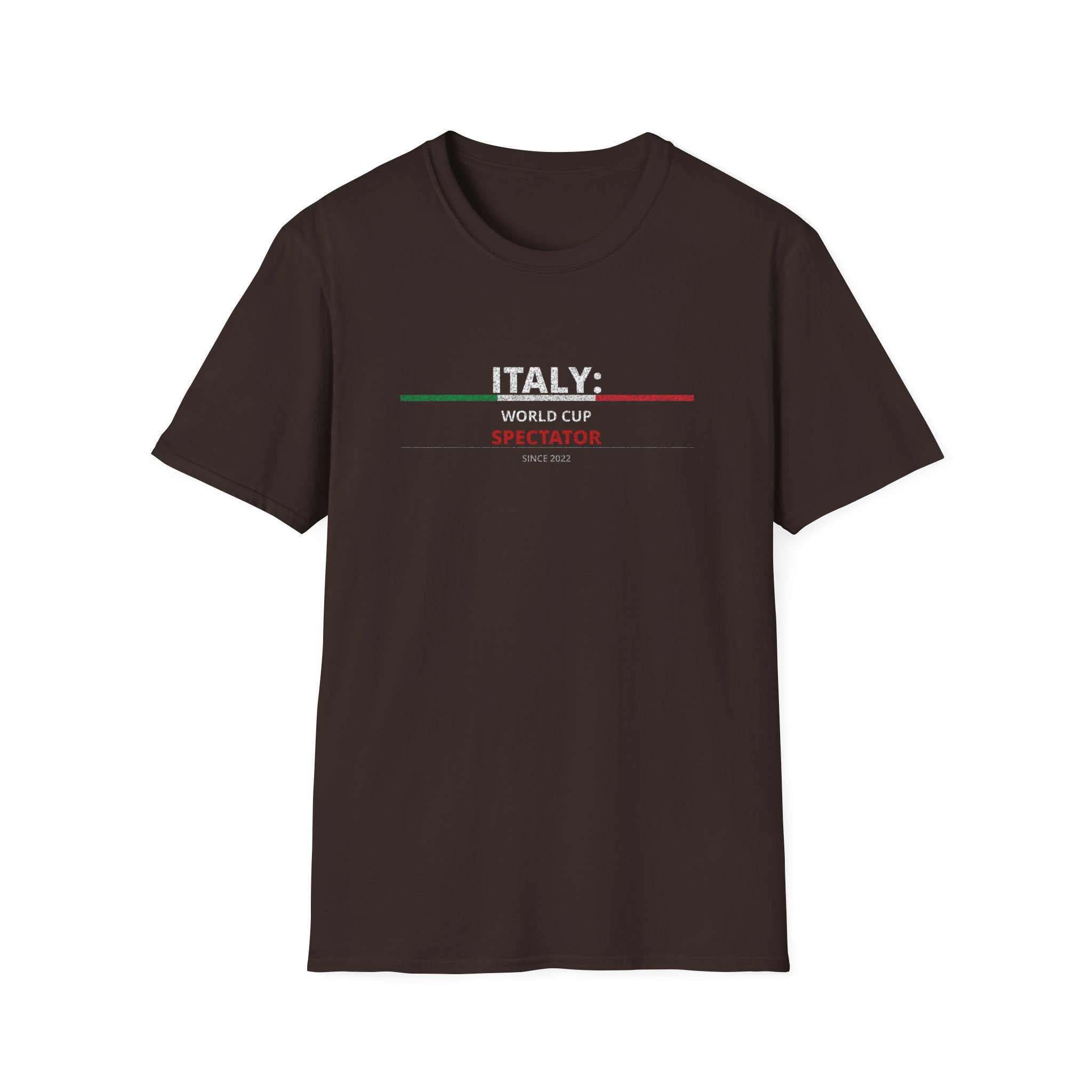 Italy World Cup Spectator T-Shirt — Italian Flag Soccer Fan Tee