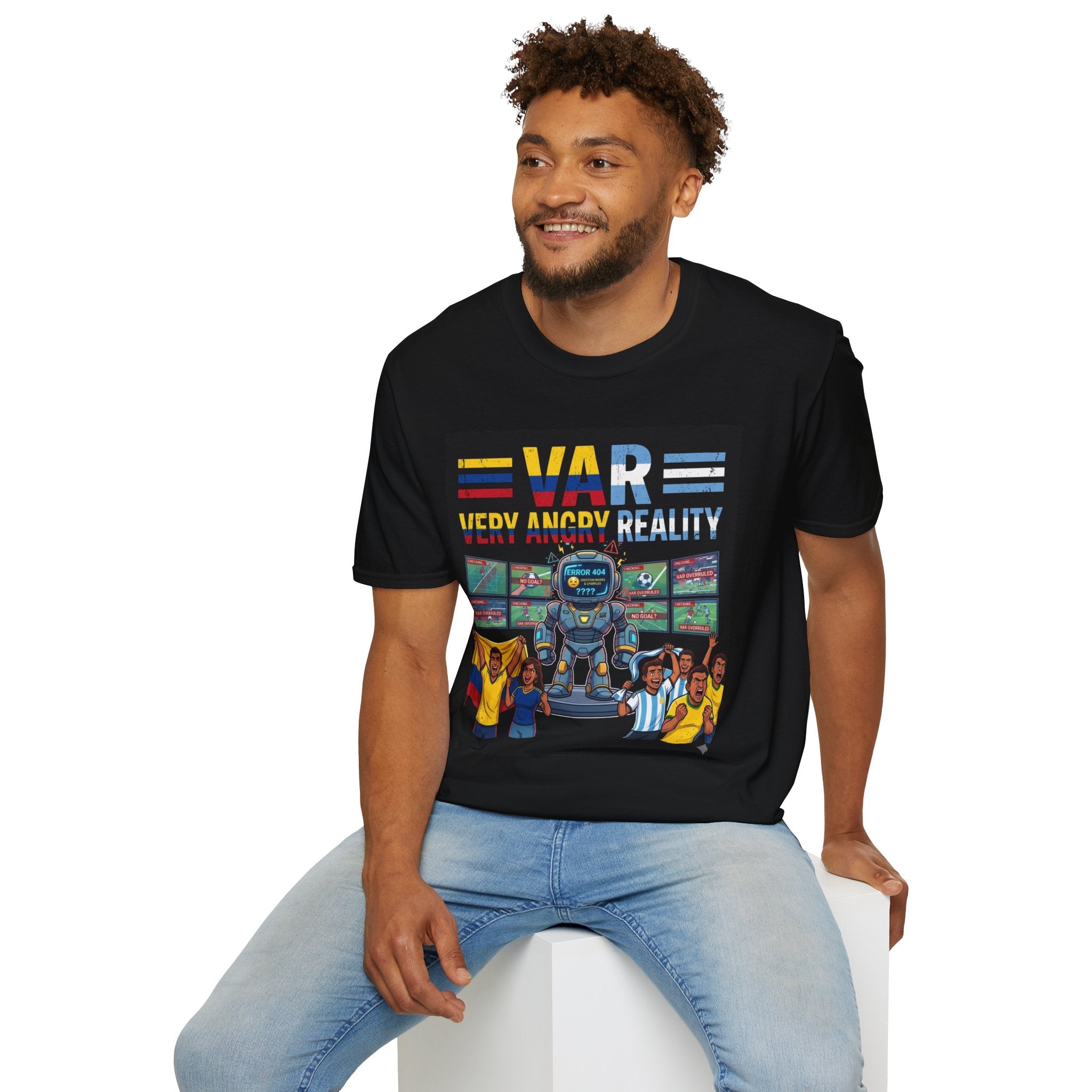 VAR: Video Assistant Reality Soccer Fans Graphic T-Shirt (Copy)