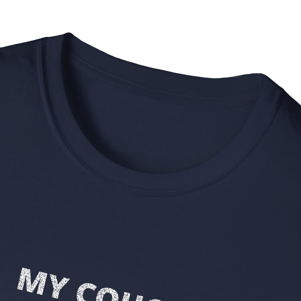 My Couch. My Team. My Rules. T-Shirt — Funny Sports Fan Tee