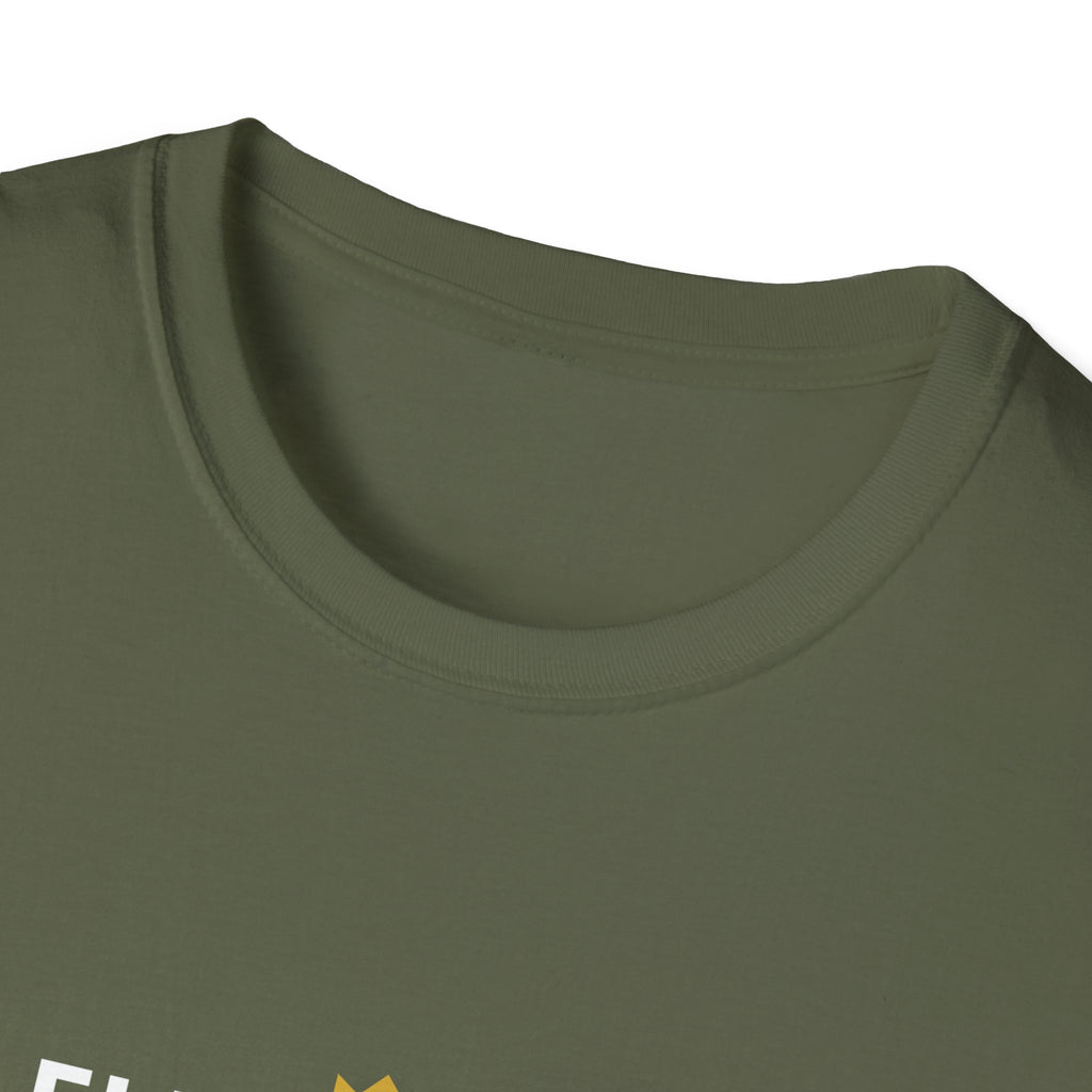 T-Shirt — “ELIMINATED but made it Fashion” Minimal Graphic Tee