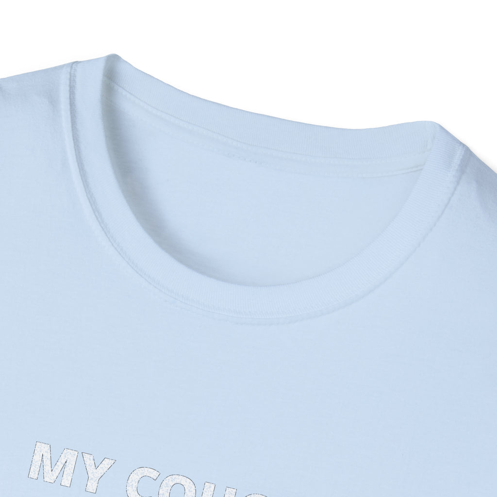 My Couch. My Team. My Rules. T-Shirt — Funny Sports Fan Tee