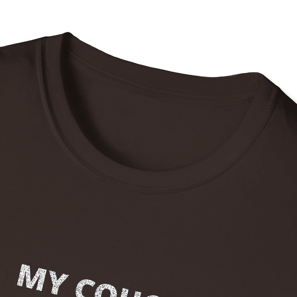 My Couch. My Team. My Rules. T-Shirt — Funny Sports Fan Tee