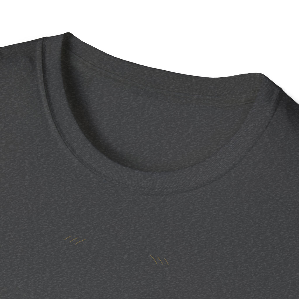 Minimalist "Be Kind" White T-Shirt — Subtle Small Chest Typography Tee