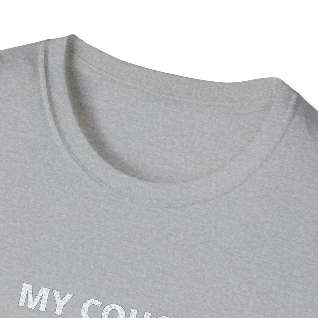 My Couch. My Team. My Rules. T-Shirt — Funny Sports Fan Tee