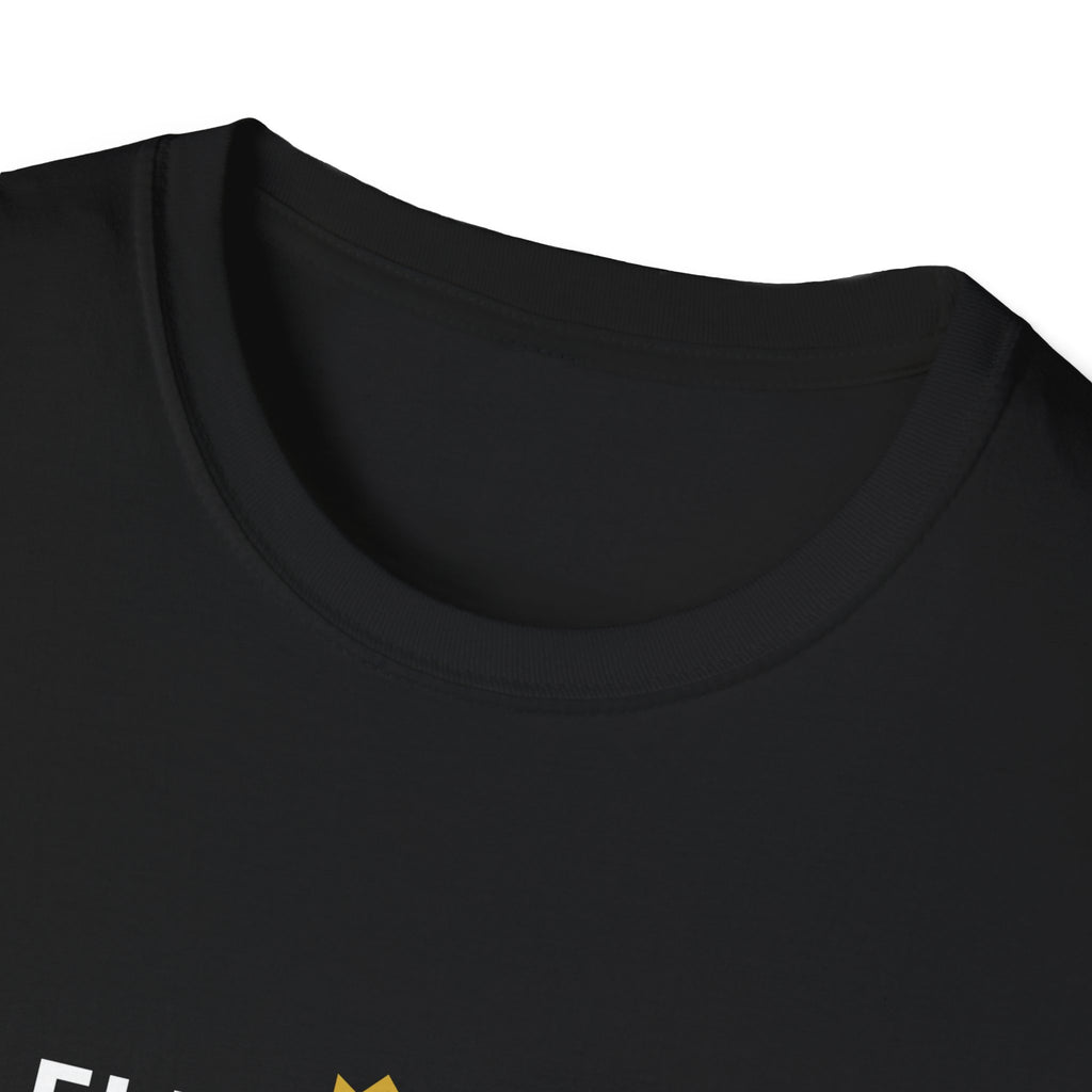 T-Shirt — “ELIMINATED but made it Fashion” Minimal Graphic Tee