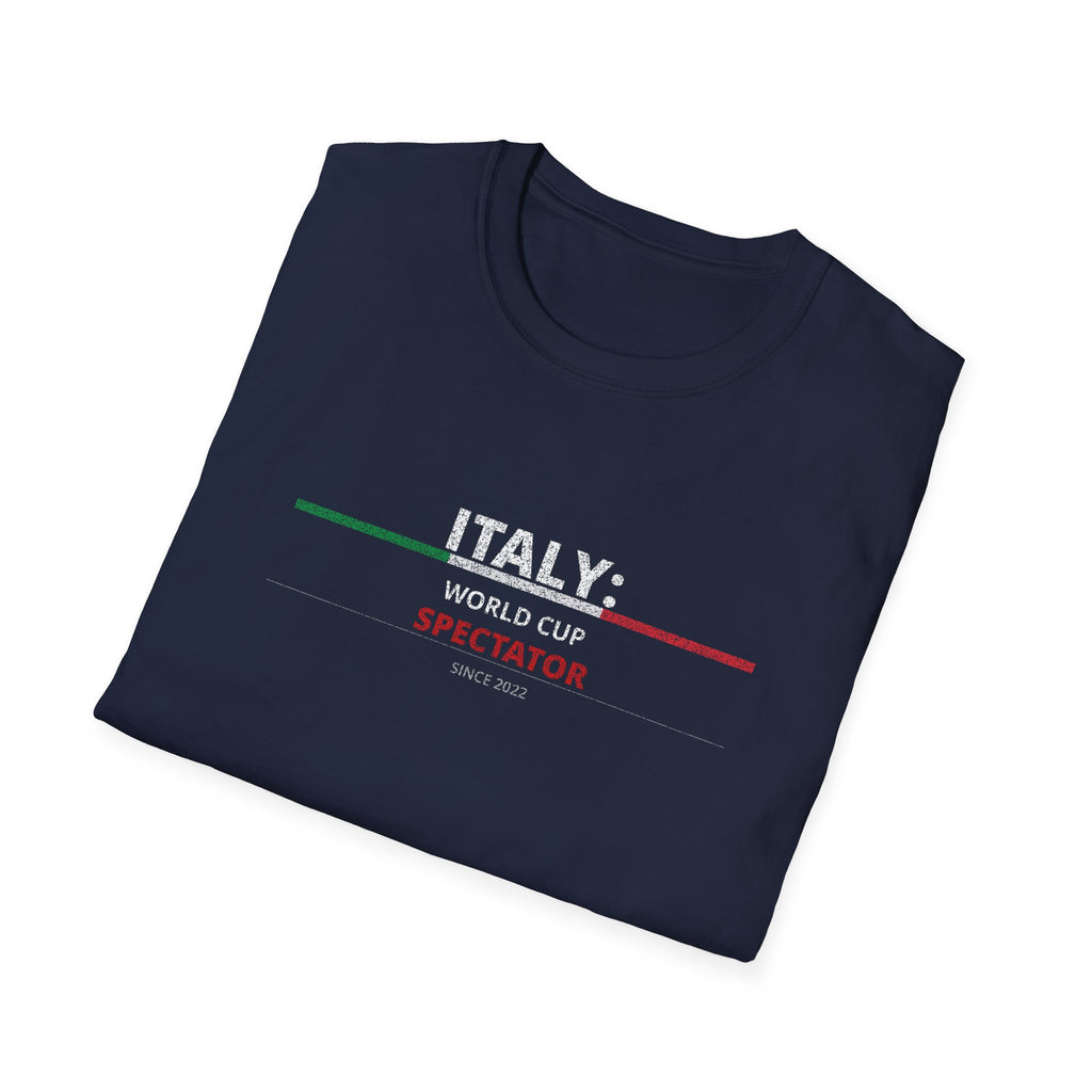 Italy World Cup Spectator T-Shirt — Italian Flag Soccer Fan Tee