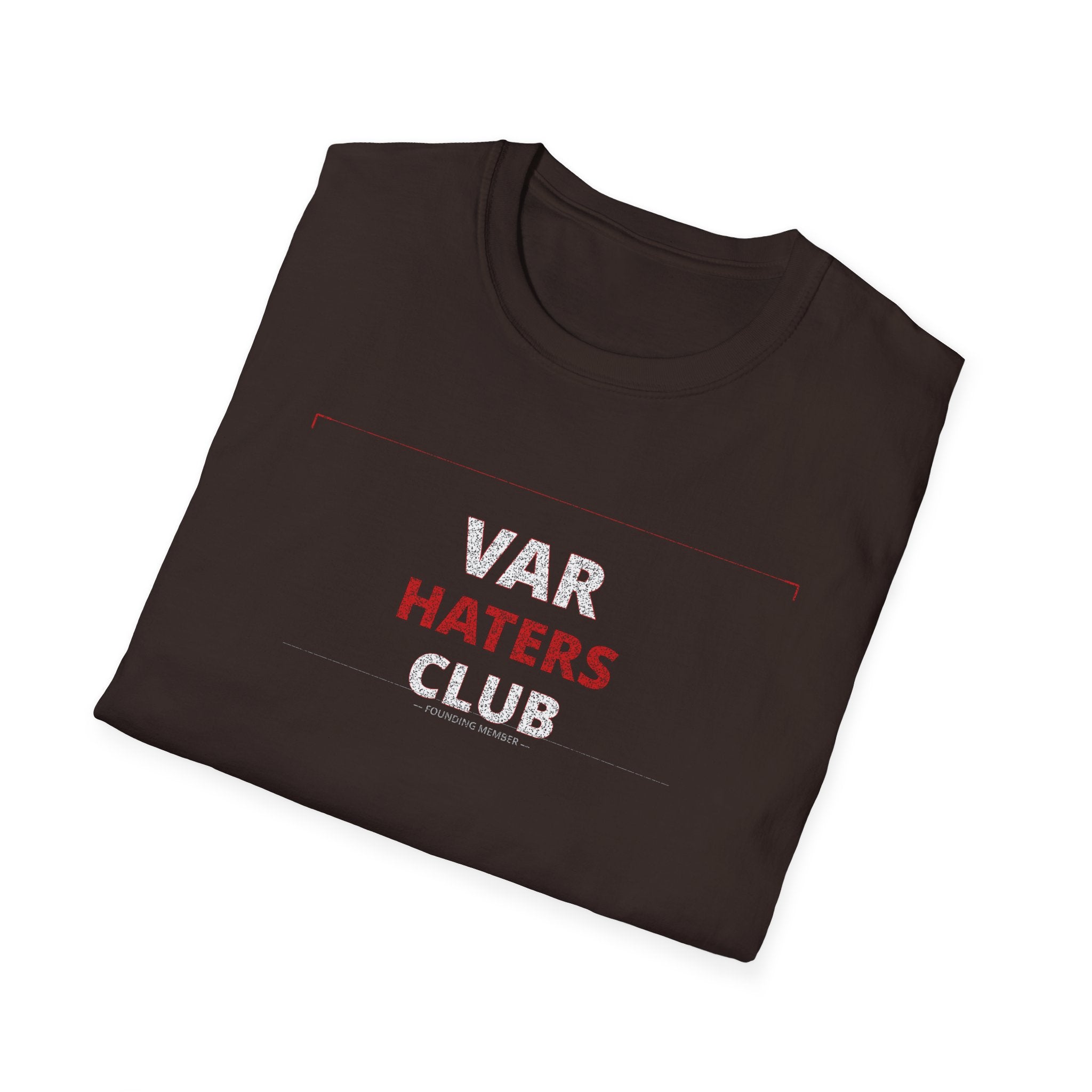 VAR Haters Club T-Shirt — Funny Soccer Referee Fan Tee