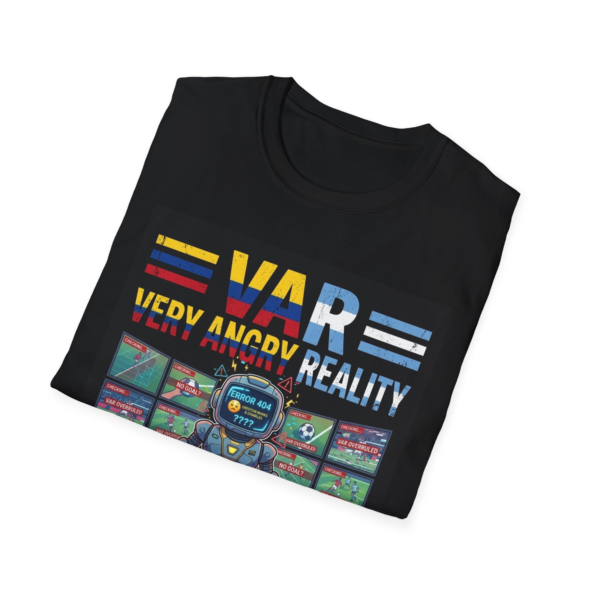 VAR: Video Assistant Reality Soccer Fans Graphic T-Shirt (Copy)