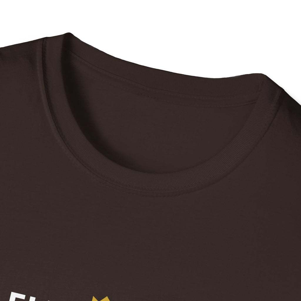 T-Shirt — “ELIMINATED but made it Fashion” Minimal Graphic Tee