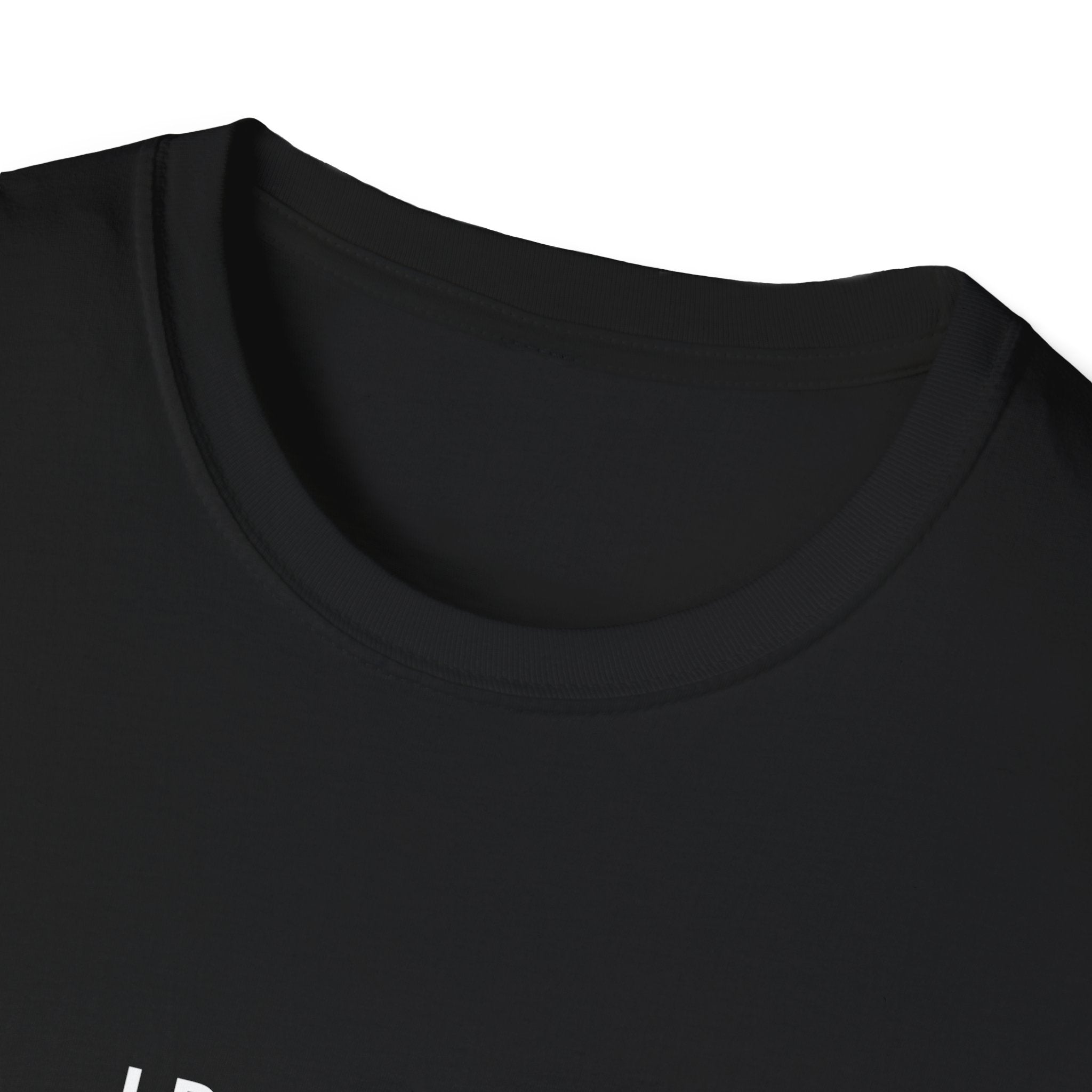 T-Shirt — "But Here I Am" Minimalist White Tee